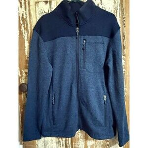 Men's Free Country Frore II Sweater Fleece Jacket - Cool Blue Tex - Small
